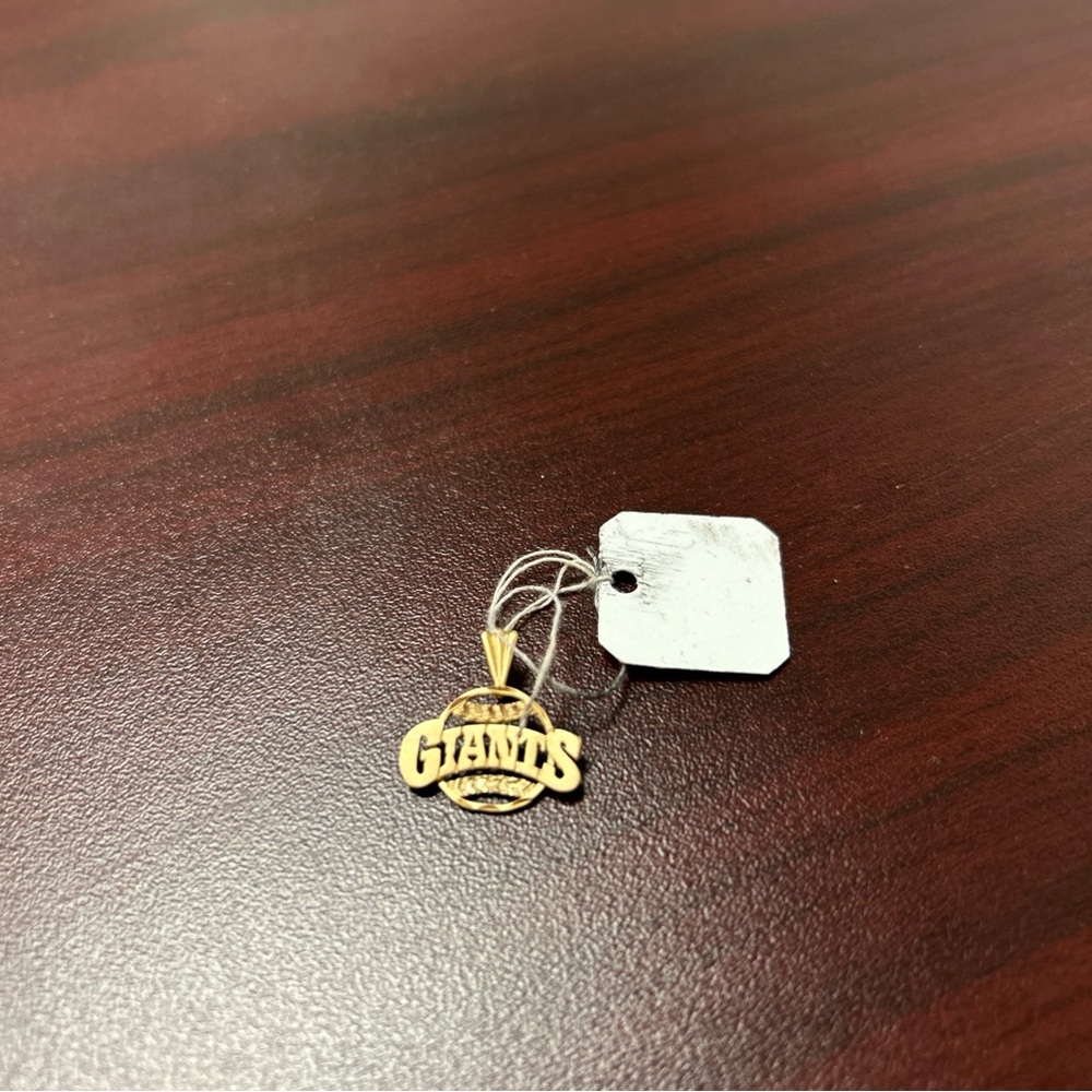 San Francisco Giants 14k Gold Pendant NWT